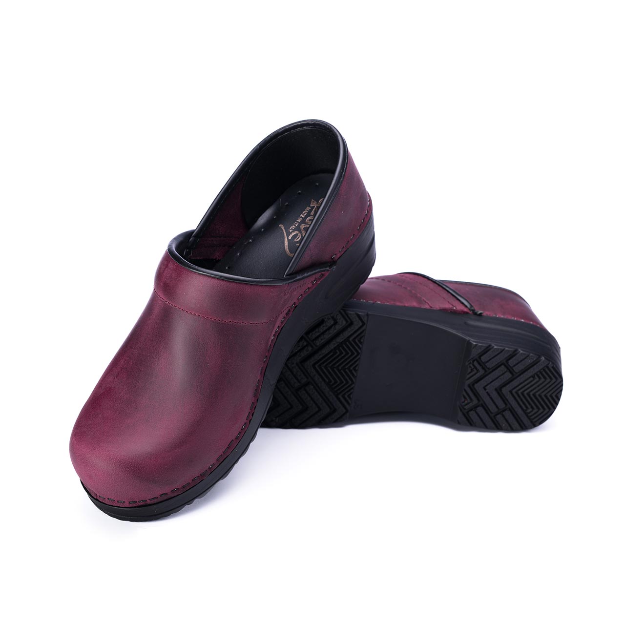 crazy clog bordeaux