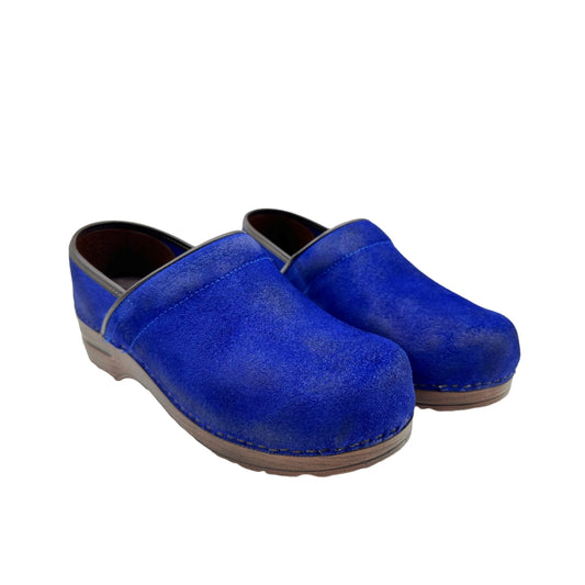 CLOGS SUEDE BLUETTE