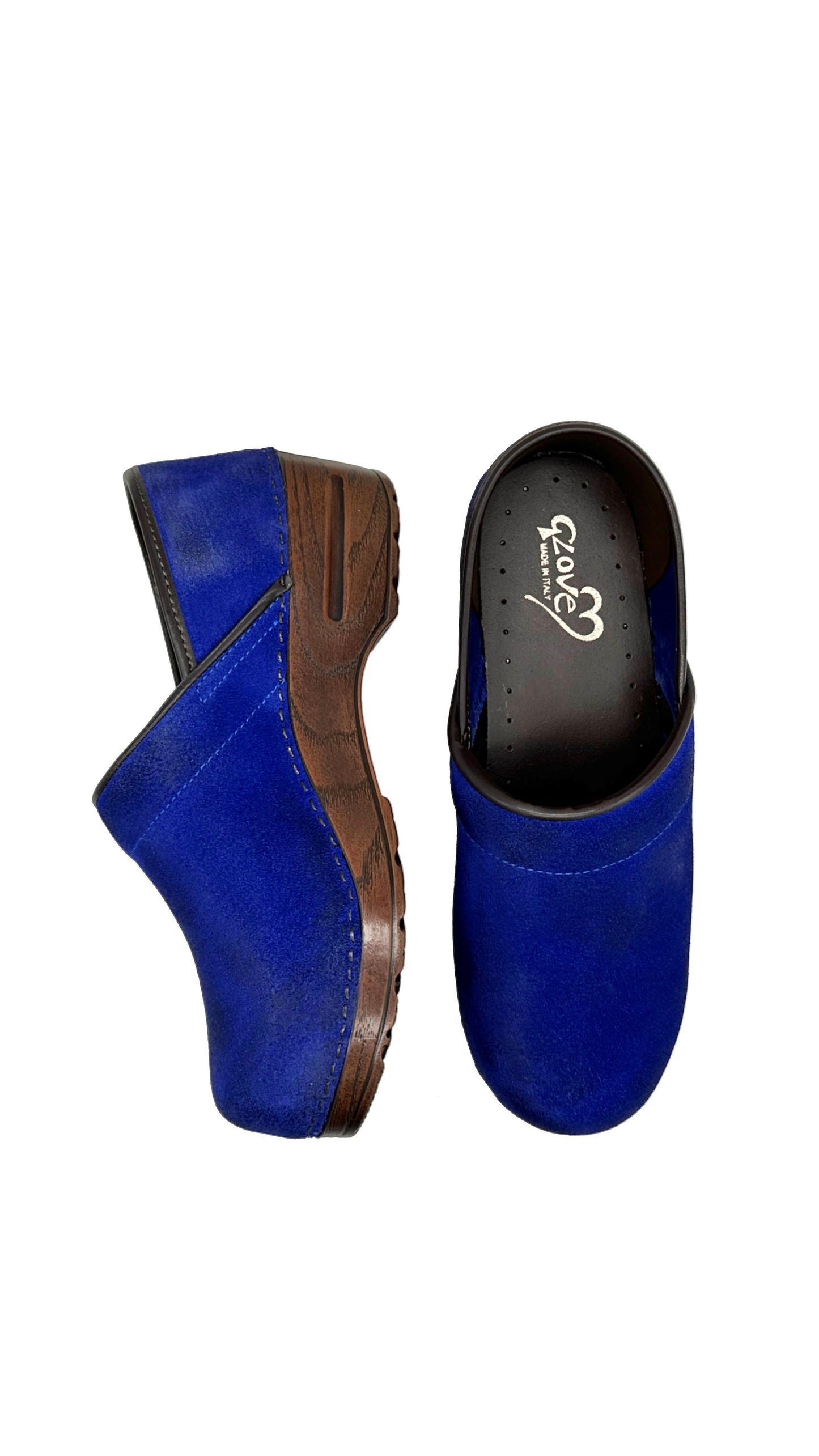 CLOGS SUEDE BLUETTE