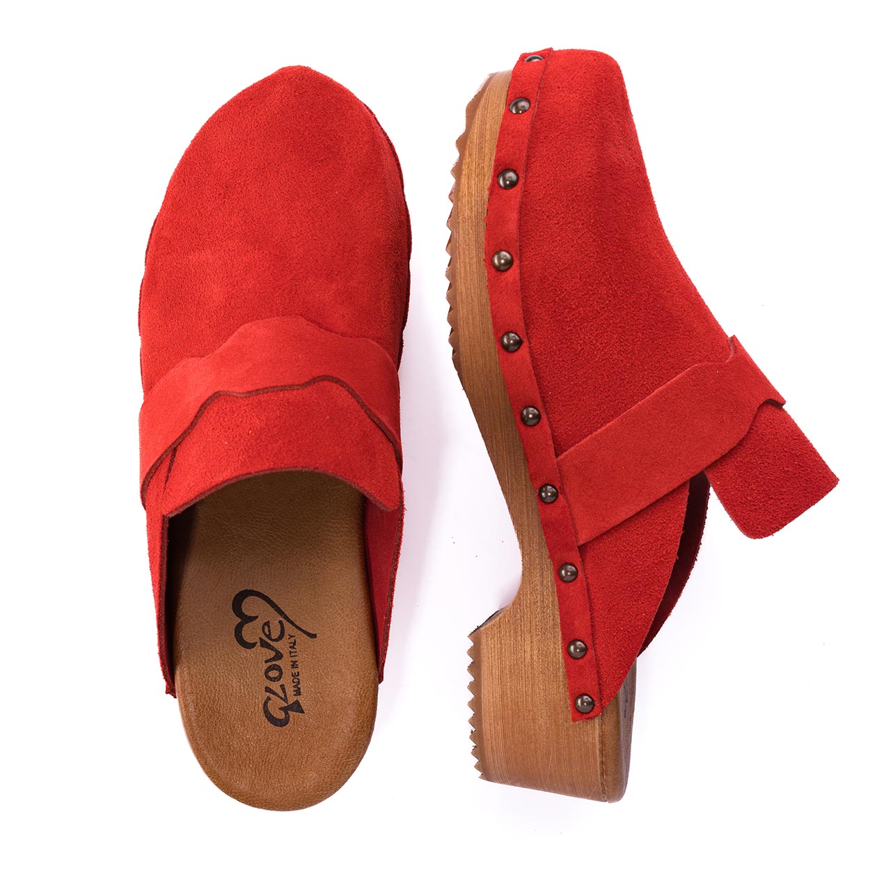 suede olanda rosso