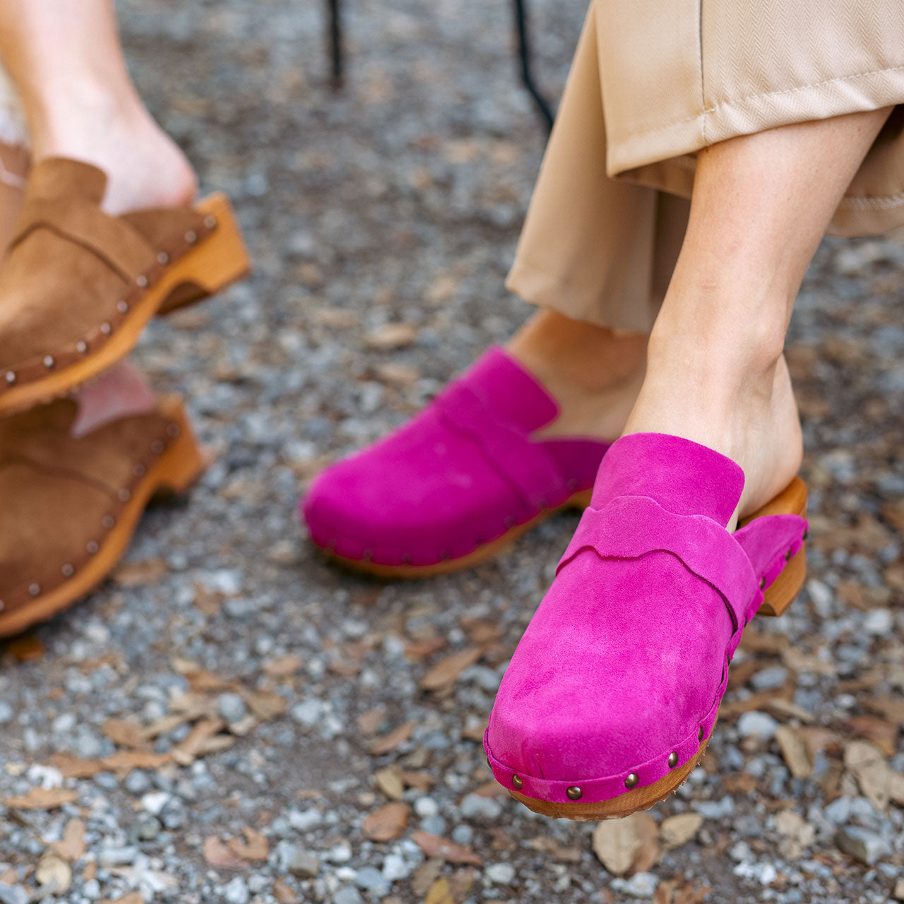 Suede Olanda fucsia