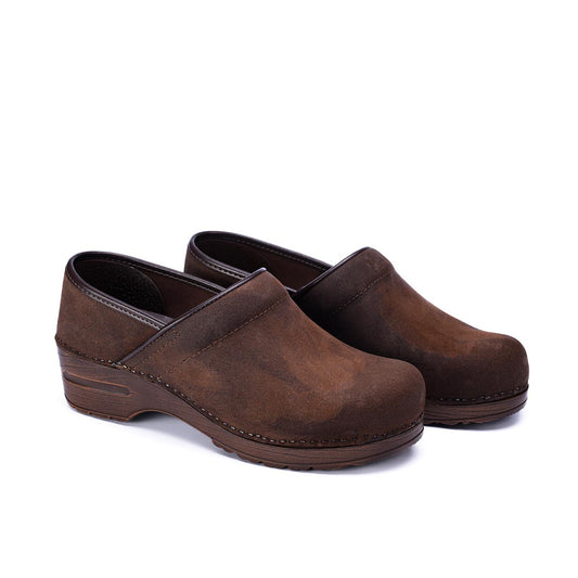 vintage clog caffè