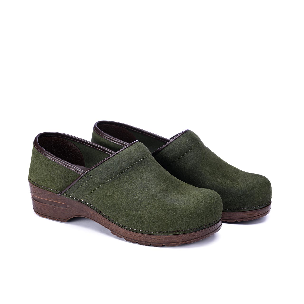 vintage clog muschio