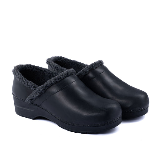 Vit Wool Clog nero