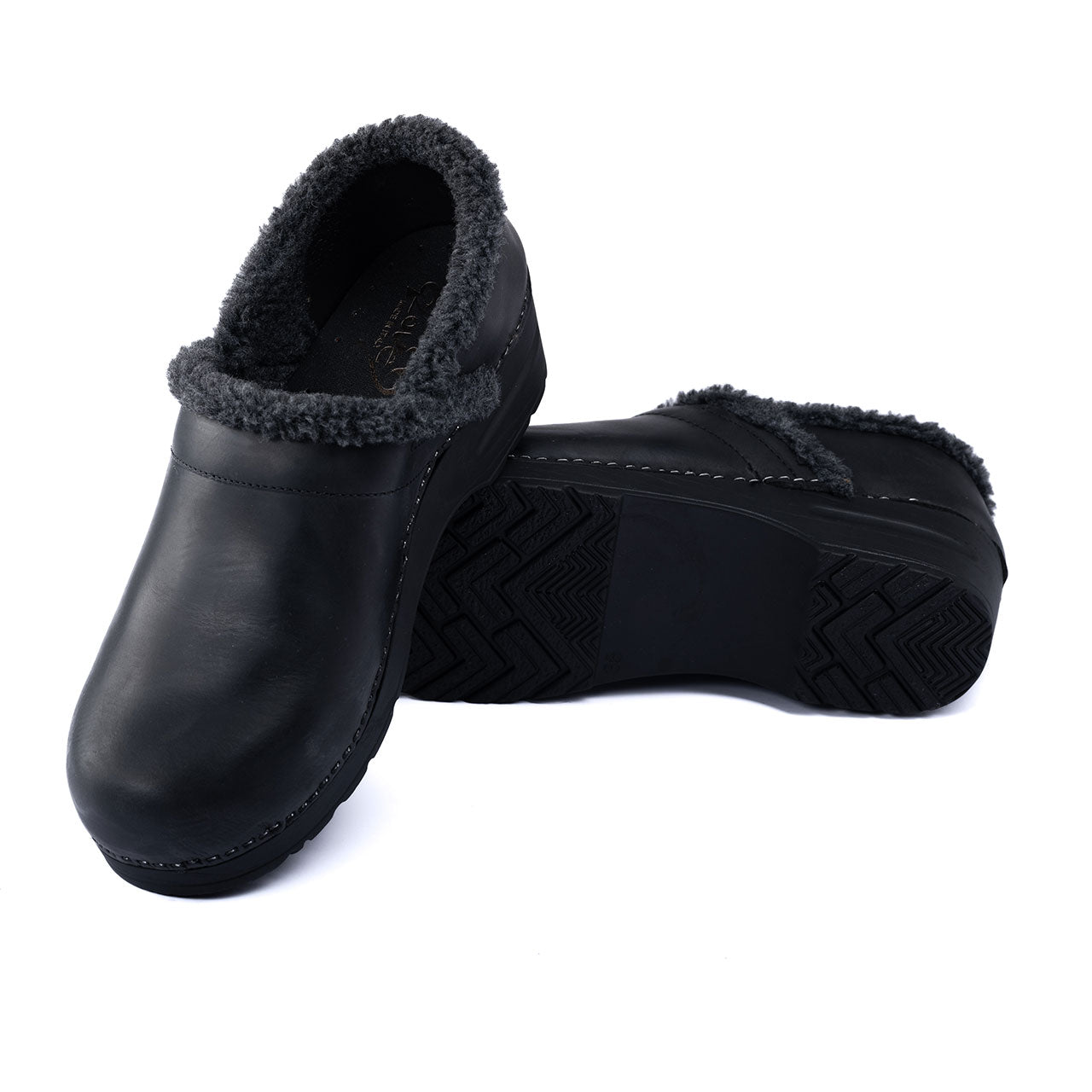 Vit Wool Clog nero